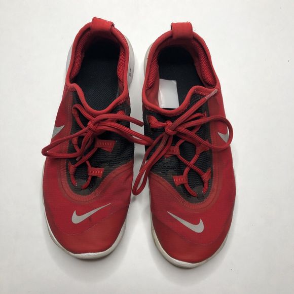Nike Boys Free RN 5 CJ2079-600 Red Running Shoes Sneakers Size 5.5Y - Picture 4 of 10